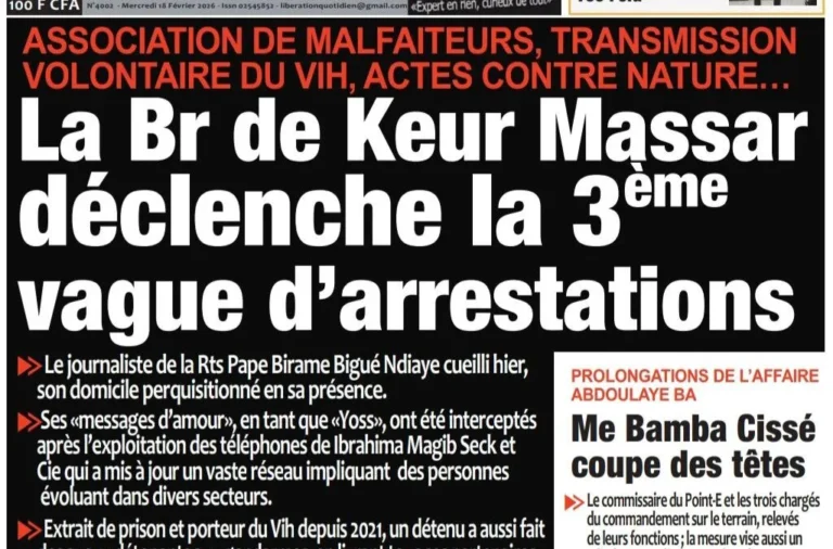Découvrez les Unes des journaux sénégalais du mercredi 18 février 2026