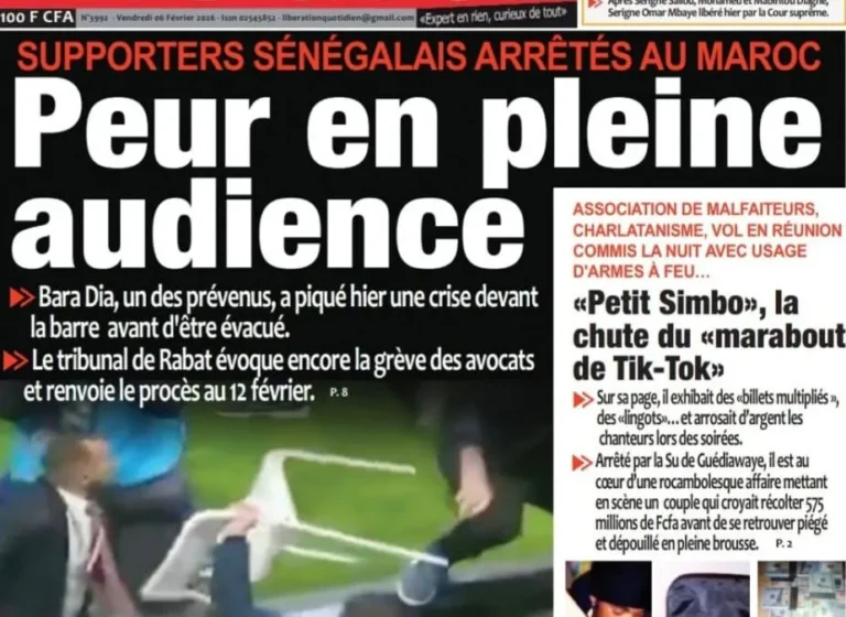 Découvrez les Unes des journaux sénégalais du vendredi 06 février 2026
