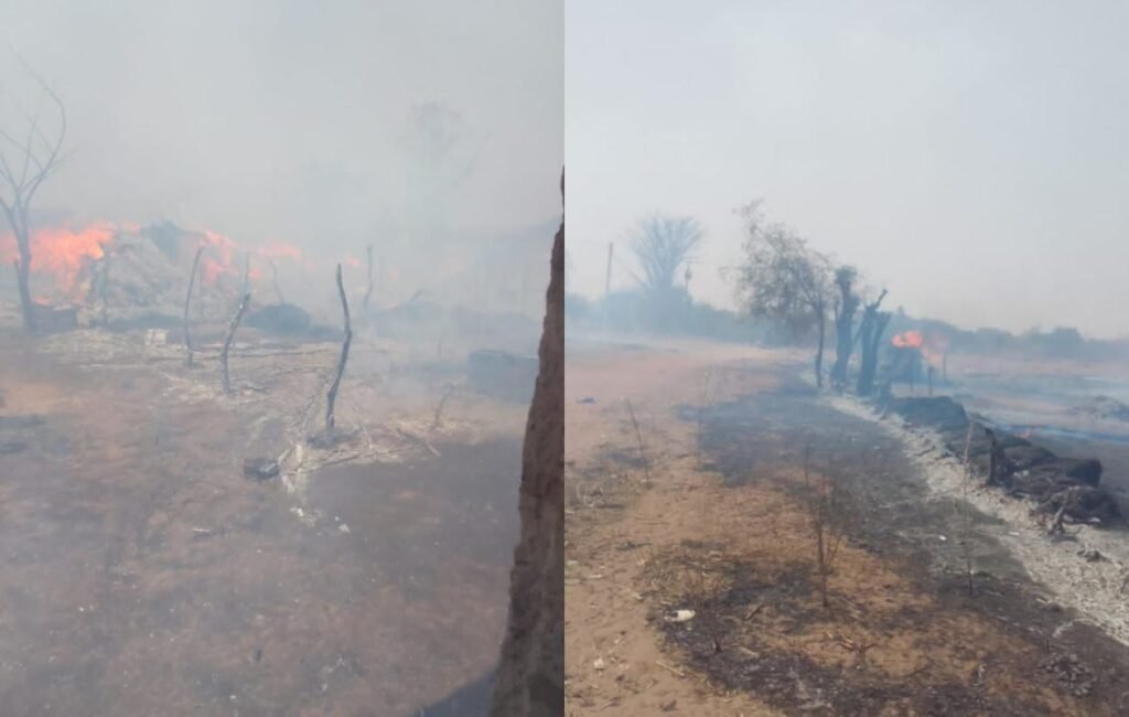 Koungheul : Un incendie dévaste 130 habitations à Touba Thiarène