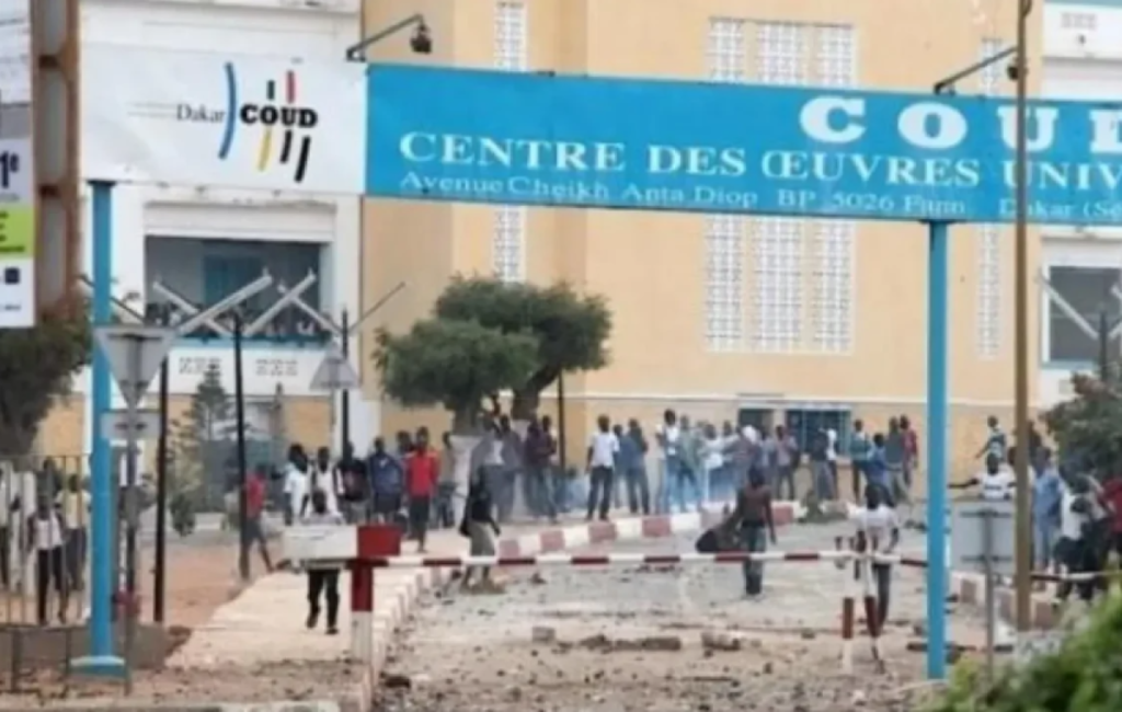 Manifestation à l’Ucad