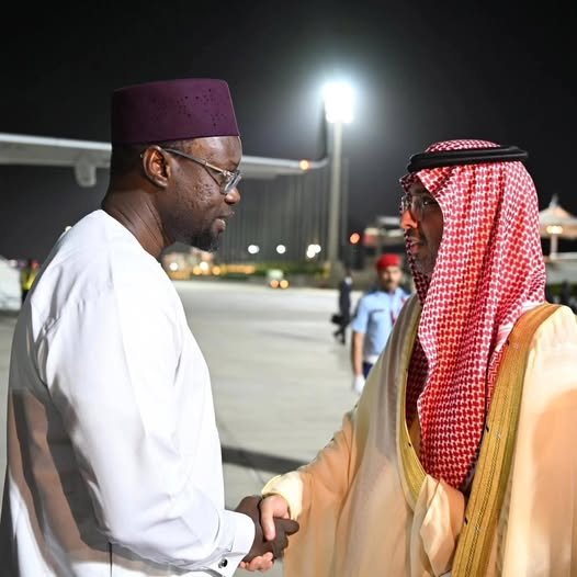 Ousmane Sonko est arrivé à Jeddah (médias) Ousmane Sonko est arrivé à Jeddah