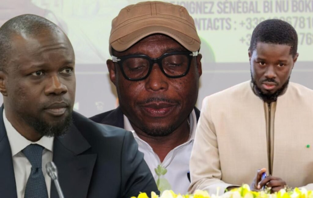 Barthélémy Dias imite Diomaye Faye et Ousmane Sonko