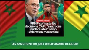 Sanctions à la CAN 2025 : le Maroc «décide de faire appel des décisions» du Jury disciplinaire de la CAF
