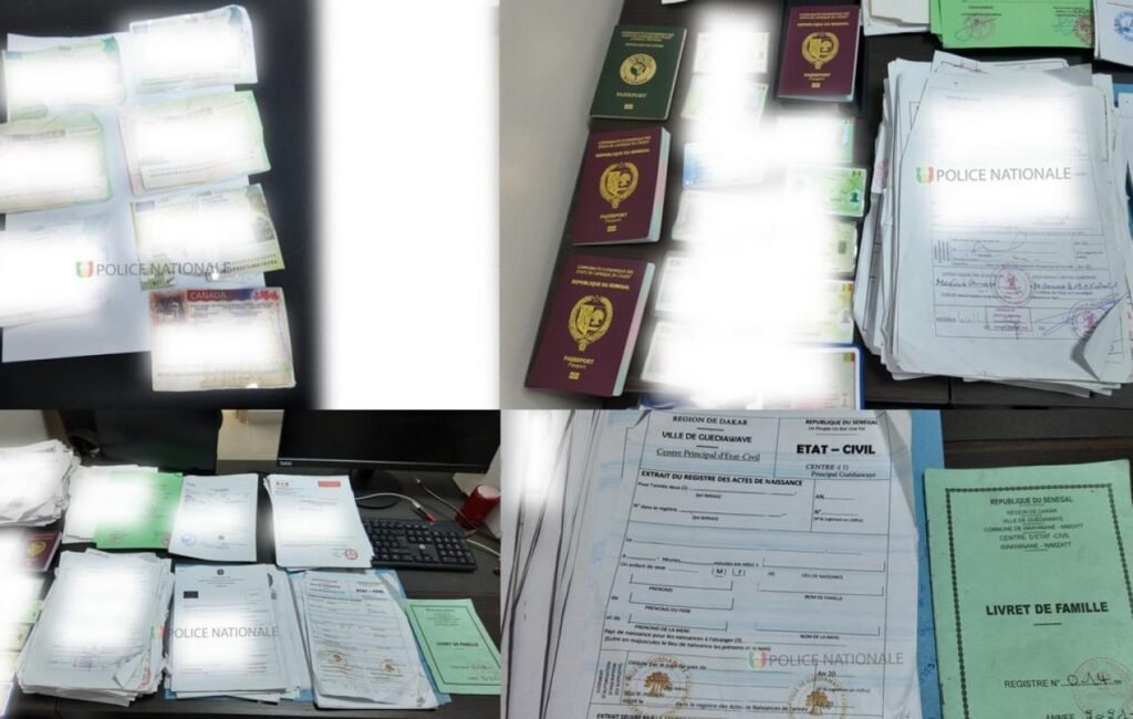 Trafic de faux documents