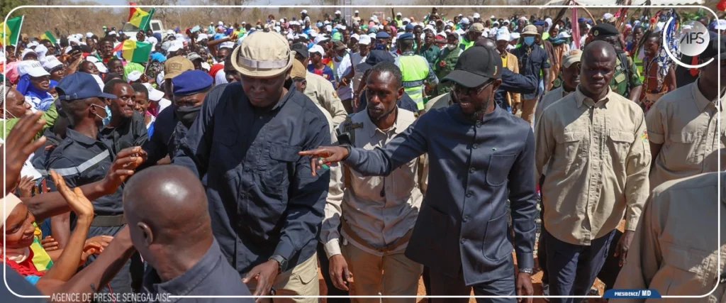 Le Président Bassirou Diomaye Faye est arrivé Kédougou pour la suite de sa tournée économique Bassirou Diomaye Faye est arrivé Kédougou