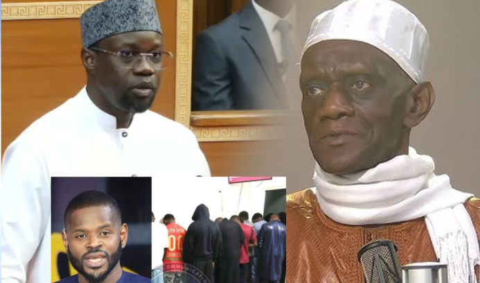 Assemblée nationale : Ousmane Sonko recadre Mame Mactar Guèye et lui retire sa garde rapprochée Assemblée nationale : Ousmane Sonko recadre Mame Mactar Guèye et lui retire sa garde rapprochée