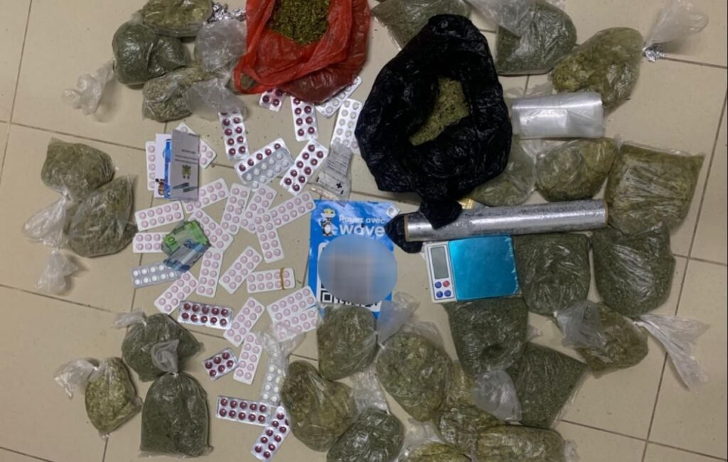 kush et des psychotropes