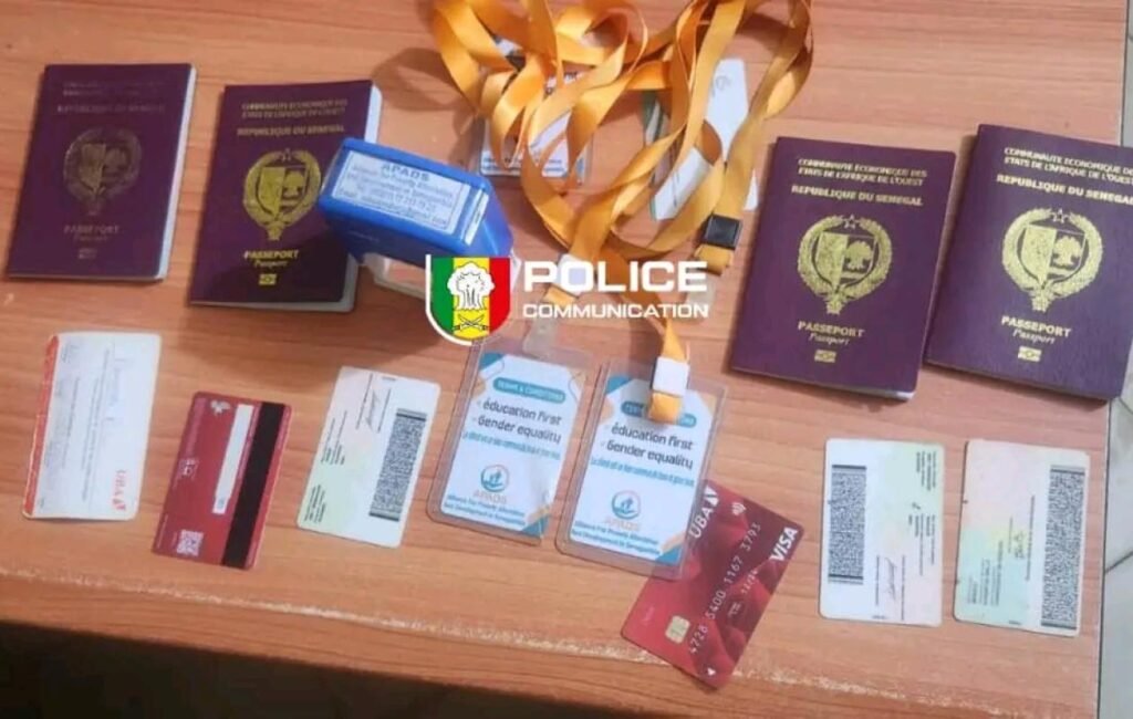 réseau d'escrocs démantelé