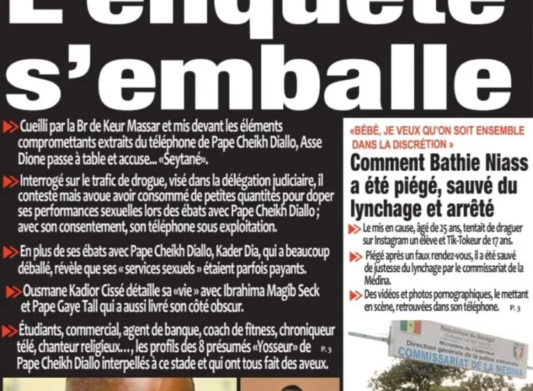 Découvrez les Unes des journaux sénégalais du lundi 30 mars 2026