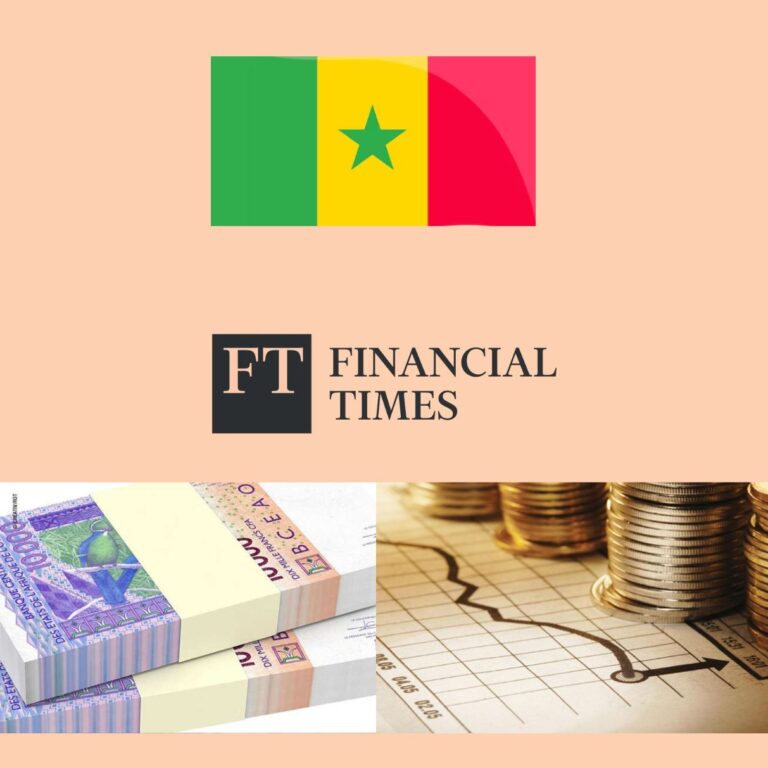 Sénégal : Financial Times évoque 650 millions d'euros d'emprunts non divulgués