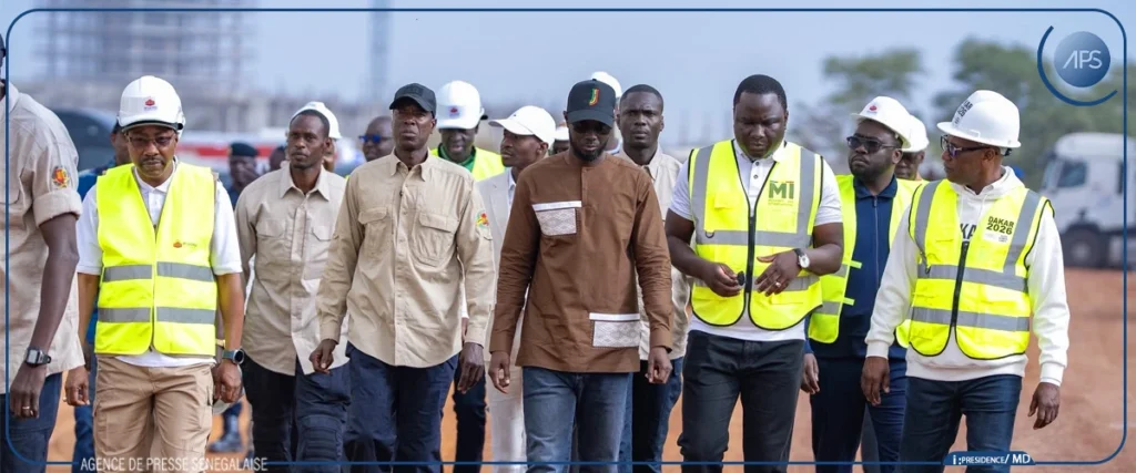 JOJ Dakar 2026 : le président Faye demande une évaluation des chantiers JOJ Dakar 2026 : le président Faye demande une évaluation des chantiers