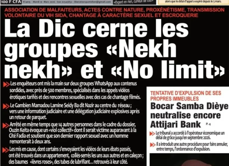 Découvrez les Unes des journaux sénégalais du mardi 10 mars 2026