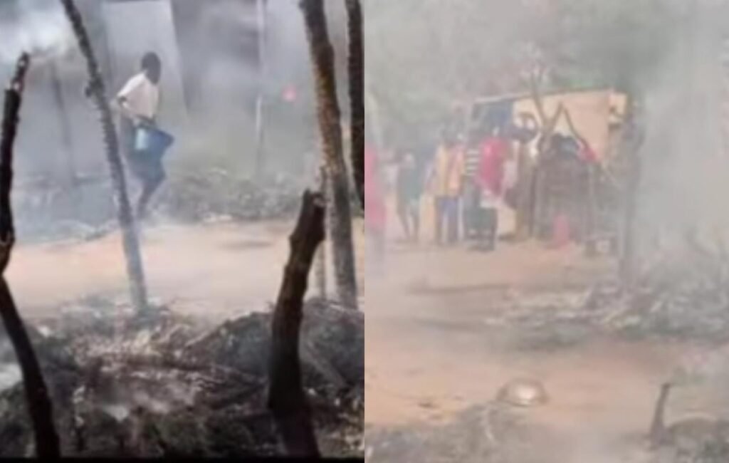 Série d'incendies mystérieux