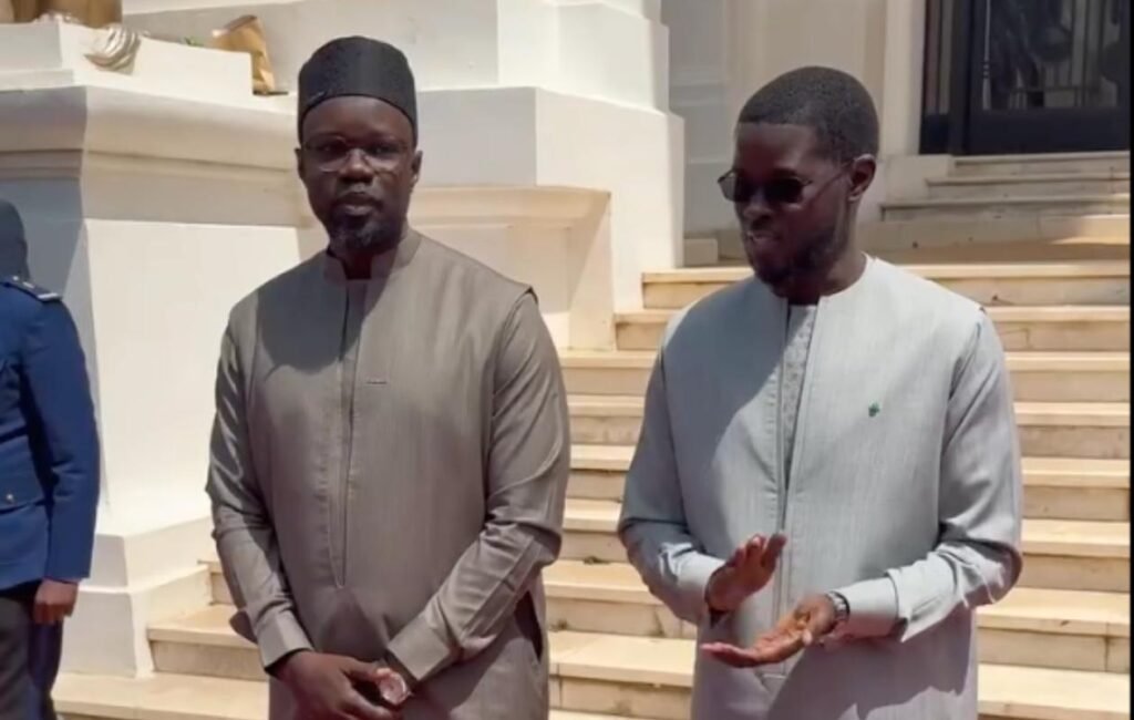 ministre Ousmane Sonko a rejoint le Président Bassirou Diomaye Faye