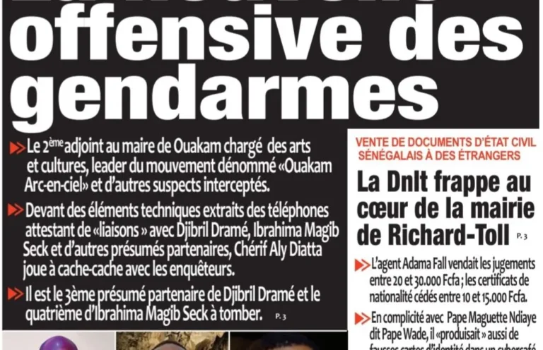 Découvrez les Unes des journaux sénégalais du mercredi 15 avril 2026