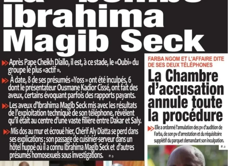 Découvrez les Unes des journaux sénégalais du vendredi 17 avril 2026