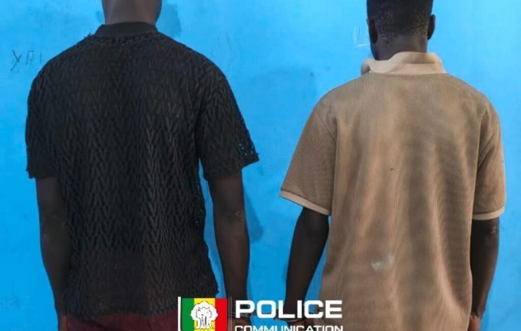 Trahis par les caméras : Les voleurs de batteries de Jaxaay et Niacourab tombent dans les filets de la police