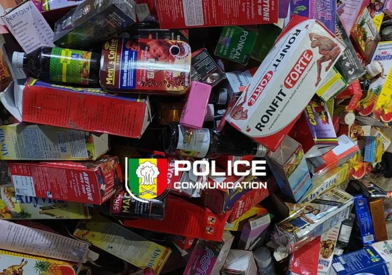 Drogue et faux médicaments : Importante saisie de 133 kg après une descente à Grand Yoff