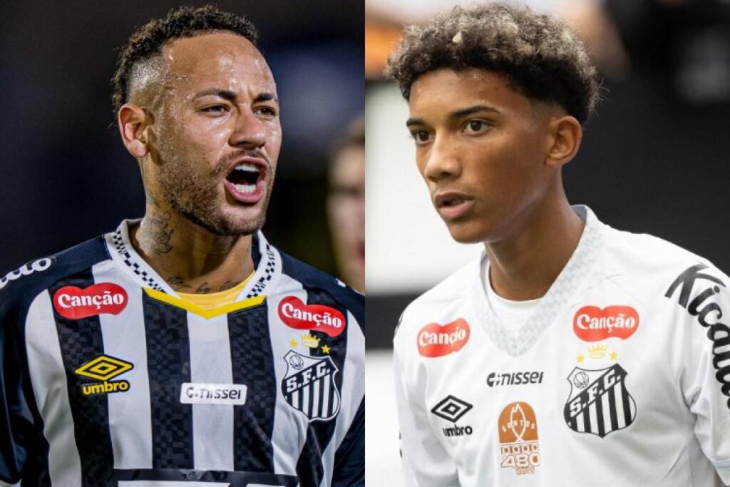 Santos : Neymar aurait giflé le fils de Robinho après un dribble humiliant !