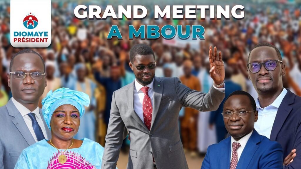 [Direct-Mbour] Suivez le Grand Meeting de Diomaye-Président...