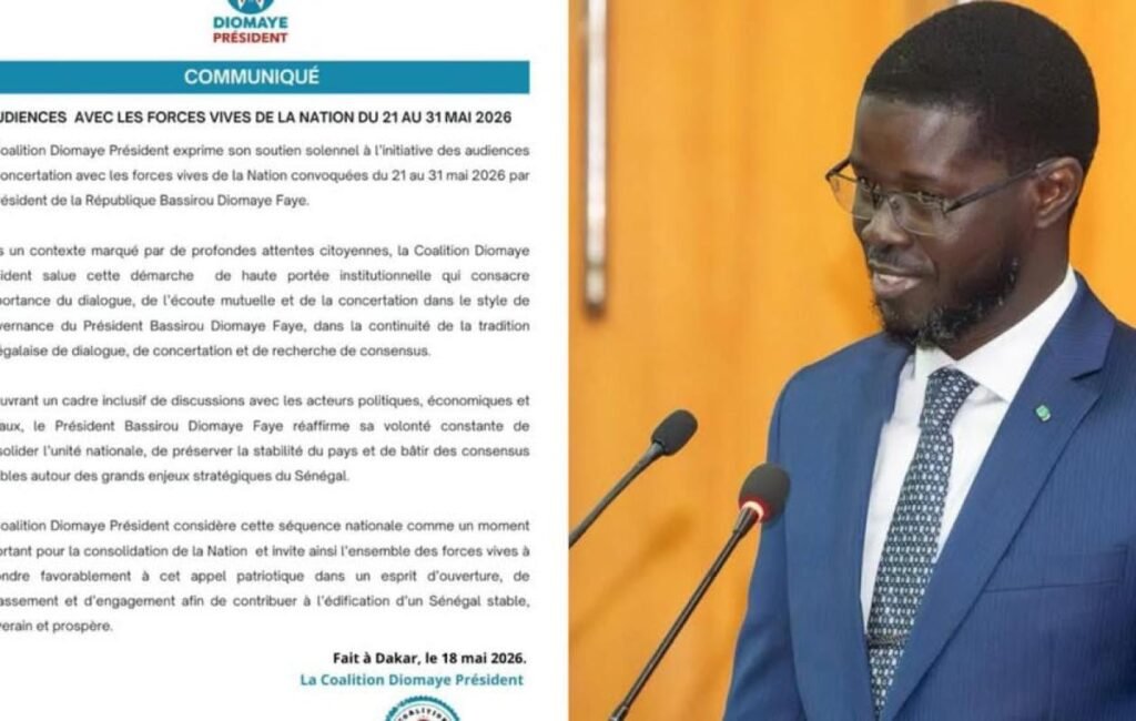 Concertations nationales : La coalition DiomayePrésident soutient l’initiative de Bassirou Diomaye Faye