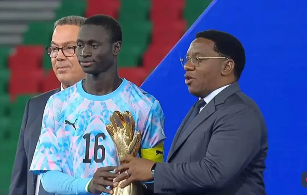 CAN U17 Maroc 2026 : Assane Sarr sacré meilleur gardien du tournoi